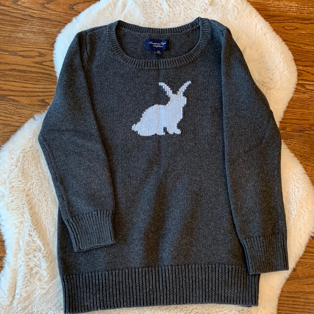 American eagle rabbit sweater